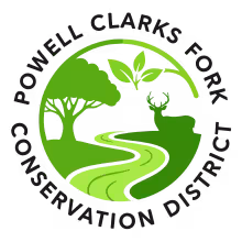 Logo for Powell Clarks Fork Conservation District